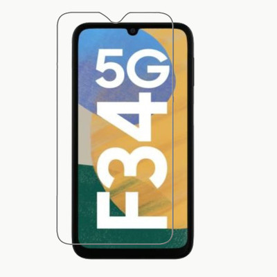 BRENZZ Edge To Edge Tempered Glass for SAMSUNG Galaxy F34 5G(Pack of 1)