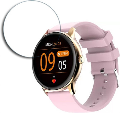 ARBAN Edge To Edge Tempered Glass for Fire-Boltt Hurricane 1.3 inch SMARTWATCH SCREEN GUARD(Pack of 1)