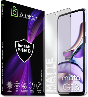 iWishKart Edge To Edge Tempered Glass for MOTOROLA G13, MOTOROLA G13 5G, MOTOROLA Moto G13, MOTOROLA Moto G13 5G, MOTOROLA g13(Pack of 1)