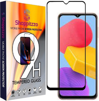Shoppitzzo Edge To Edge Tempered Glass for SAMSUNG Galaxy M02,M02s,F02,F02s/*DuraGlass*Tempered Glass/Full Screen Coverage-Edge to Edge/9H(Pack of 1)