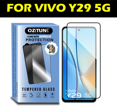 OZitune Edge To Edge Tempered Glass for vivo Y29 5G, Screen Protector(Pack of 1)