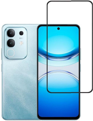 EITANSHA CREATION Edge To Edge Tempered Glass for iQOO Z10x 5G, iQOO Z10X, iQOO Z9x 5G, iQOO Z9x(Pack of 1)