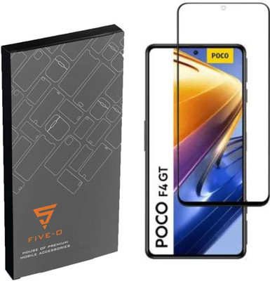 FIVE-O Edge To Edge Tempered Glass for POCO F4 GT 5G(Pack of 1)