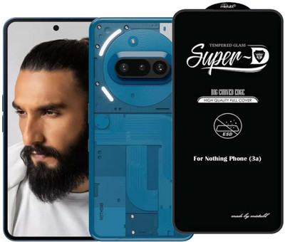 Bigil Edge To Edge Tempered Glass for Nothig Phone 3a 5g(Pack of 1)