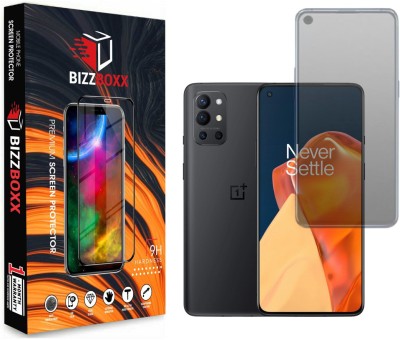 BizzBoxx Edge To Edge Tempered Glass for OnePlus 9 5G, OnePlus 9R 5G(Pack of 1)