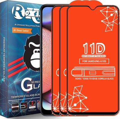 Roxel Edge To Edge Tempered Glass for Samsung Galaxy A10S(Pack of 3)
