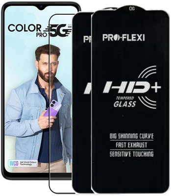 SM Styles Edge To Edge Tempered Glass for itel Color Pro 5g(Pack of 1)