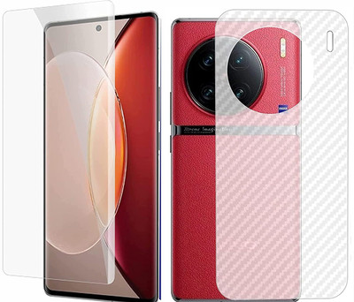 eZell Edge To Edge Tempered Glass for Vivo X90 pro Plus(Pack of 2)
