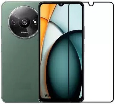 GDBUY Edge To Edge Tempered Glass for POCO C61(Pack of 1)