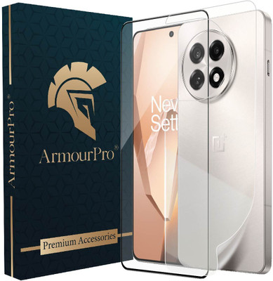 ArmourPro Edge To Edge Tempered Glass for OnePlus 13R 5G(Pack of 2)