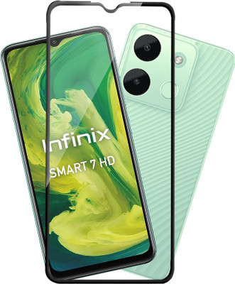 HUPSHY Edge To Edge Tempered Glass for Infinix Smart 7 HD(Pack of 1)