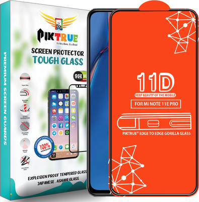 PikTrue Edge To Edge Tempered Glass for Redmi Note 11E Pro 5G(Pack of 1)