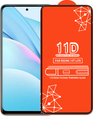 Qyist Edge To Edge Tempered Glass for Mi 10T Lite(Pack of 1)