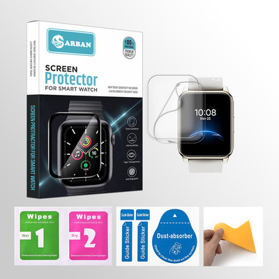 20SKY Impossible Screen Guard for realme Smart Watch 2 1.4 Inch Smartwatch(Pack of 2)