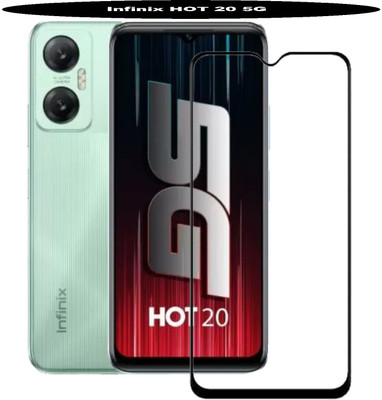 Hyper Edge To Edge Tempered Glass for Infinix HOT 20 5G(Pack of 1)