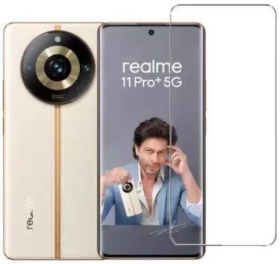 A-Allin1 Edge To Edge Tempered Glass for Realme 11 Pro Plus 5G, UV Glass Friendly Edge to Edge Coverage and Easy Installation kit(Pack of 1)