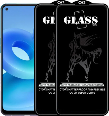 CYOR Edge To Edge Tempered Glass for OPPO A95 5G(Pack of 2)