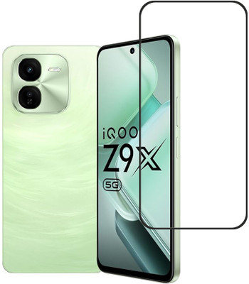 KARTRAY Edge To Edge Tempered Glass for iQOO Z9x 5G(Pack of 1)