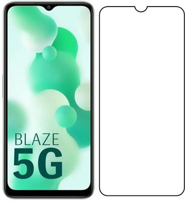 ARMORX Edge To Edge Tempered Glass for LAVA BLAZE Smart Mobile Plastic And Fiber Impossible Flexible Tempered Glass LAVA BLAZE(Pack of 1)