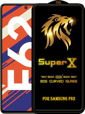 PFOAM Edge To Edge Tempered Glass for SAMSUNG GALAXY F62(Pack of 1)