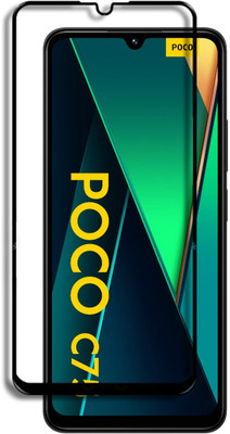 AB PRIME Edge To Edge Tempered Glass for Poco C75 5G(Pack of 1)