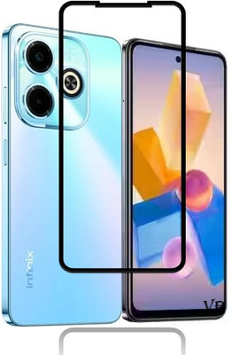 VISHRN CASES Edge To Edge Tempered Glass for Infinix HOT 40i(Pack of 1)