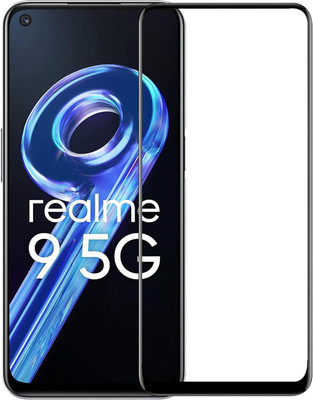 EITANSHA CREATION Edge To Edge Tempered Glass for realme 9 5G, Realme 9 5G(Pack of 1)