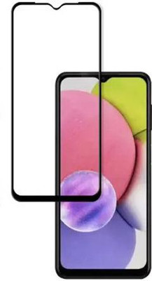 VISHZONE Edge To Edge Tempered Glass for Samsung Galaxy A04s(Pack of 1)