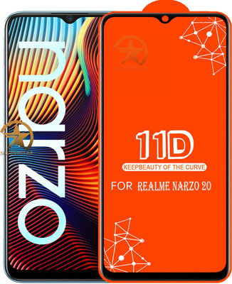 HQ Protection Edge To Edge Tempered Glass for Realme Narzo 20(Pack of 1)