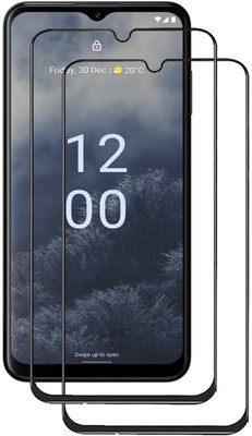 INFINITYWORLD Edge To Edge Tempered Glass for Nokia G60 5G(Pack of 2)
