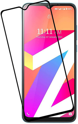 O2MG Edge To Edge Tempered Glass for LAVA Z3(Pack of 1)
