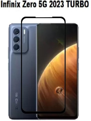 O2MG Edge To Edge Tempered Glass for Infinix Zero 5G 2023 TURBO(Pack of 1)