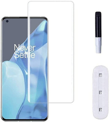 Maxboost Tempered Glass Guard for Oneplus 10 Pro Advanced 9H Hardness UV Glass With Installation Kit(Pack of 1)