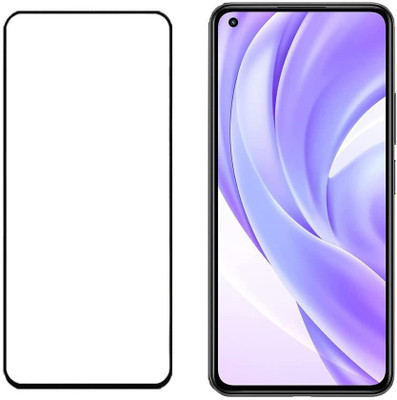 DMJHP Edge To Edge Tempered Glass for Xiaomi 11 lite NE 5G(Pack of 1)