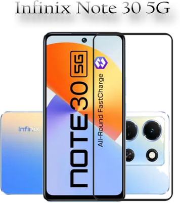 INFINITYWORLD Edge To Edge Tempered Glass for Infinix Note 30 5G(Pack of 1)