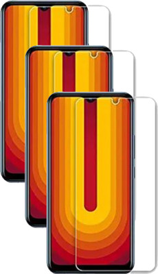 YuviKrissh Edge To Edge Tempered Glass for VIVO U10(Pack of 3)