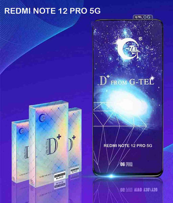 Olonga Edge To Edge Tempered Glass for REDMI NOTE 12 PRO 5G(Pack of 1)