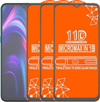 Flipkart SmartBuy Edge To Edge Tempered Glass for MICROMAX IN 1B(Pack of 3)