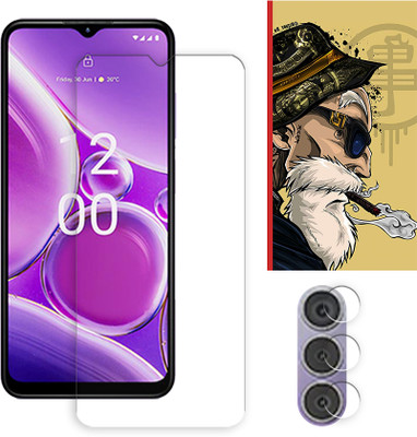 ARBAN Edge To Edge Tempered Glass for Nokia G42 5G Tempered Glass Screen Protector | Anti-Scratch | Edge to Edge Full Coverage | 9H Hardness ( 1 FRONT SCREEN GUARD + 1 CAMERA LENS PROTECTOR + 1 FREE BACK EMBOSSED SKIN001 )(Pack of 1)