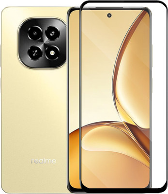 Fablue Edge To Edge Tempered Glass for Realme C63 5G(Pack of 1)