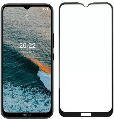SmartLike Edge To Edge Tempered Glass for Nokia C21 Plus(Pack of 1)