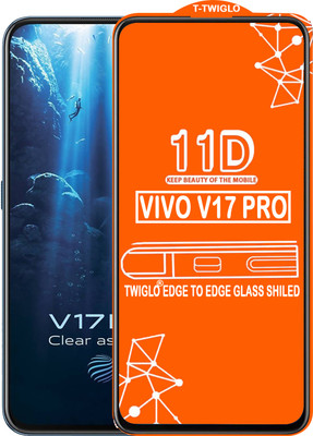 TWIGLO Edge To Edge Tempered Glass for VIVO V17 PRO(Pack of 1)