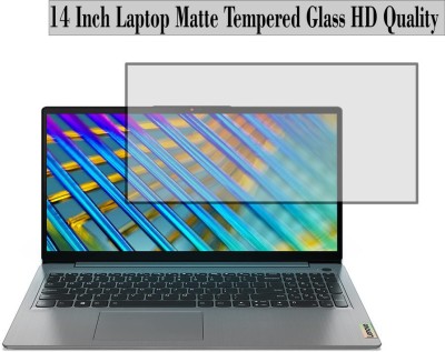 VPrime Edge To Edge Tempered Glass for Lenovo Ideapad Slim 5 Ryzen 7 Octa Core 4700U 14 Inch Laptop [Matte](Pack of 1)