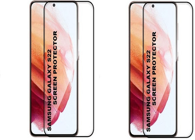 NIMMIKA ENTERPRISES Edge To Edge Tempered Glass for Samsung Galaxy S22 5G(D Plus Clarity Technology | 9H Hardness for Unrivaled Protection | Ultra-Thin Design with Sleek Edges | Smooth Touch Sensitivity | Precision Cut for Perfect Fit | Oleophobic Coating for Smudge Resistance | Case-Friendly Design