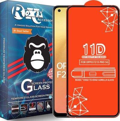 Roxel Edge To Edge Tempered Glass for Oppo F21S Pro 5G(Pack of 1)