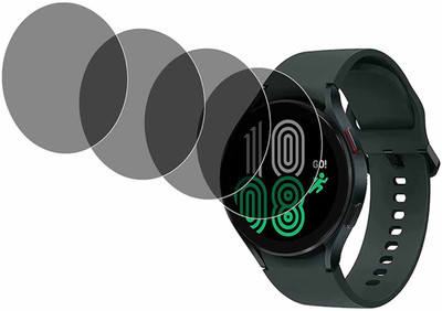 HIDEOUS Edge To Edge Tempered Glass for Samsung Galaxy Watch FE(Pack of 4)