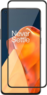 KML Crafts Villa Edge To Edge Tempered Glass for OnePlus 9RT(Pack of 1)