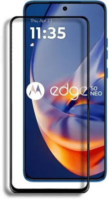 ROYALBASE Edge To Edge Tempered Glass for Moto Edge 50 Neo 5G(Pack of 1)