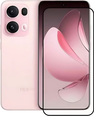 Monogamy Edge To Edge Tempered Glass for Oppo Reno 13 5G, Oppo Reno 13, Reno91(Pack of 1)