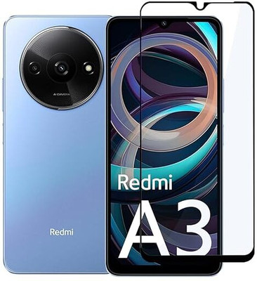 iCopertina Edge To Edge Tempered Glass for Redmi A3(Pack of 1)